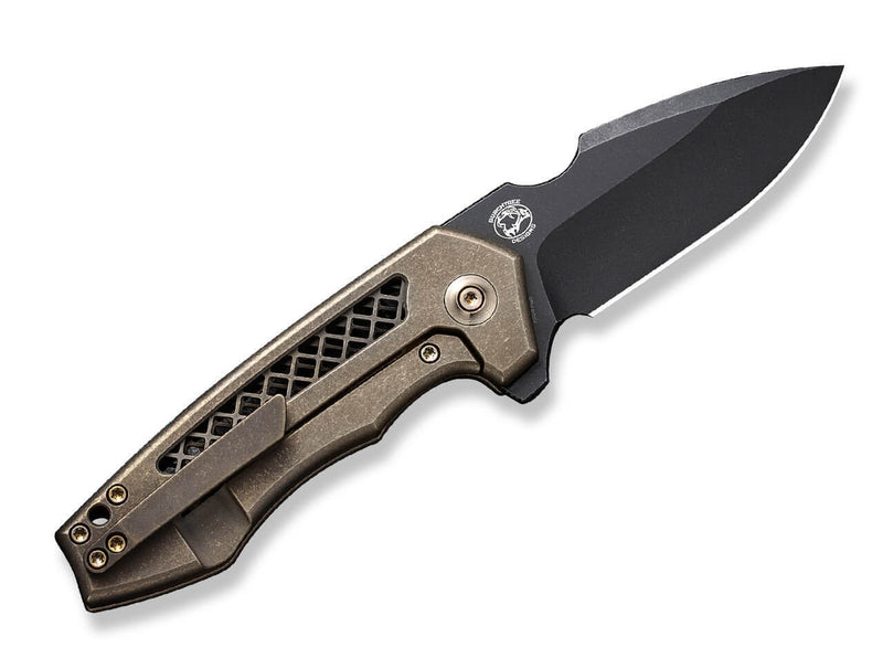 WE Knife Harpen Titanium Bronze