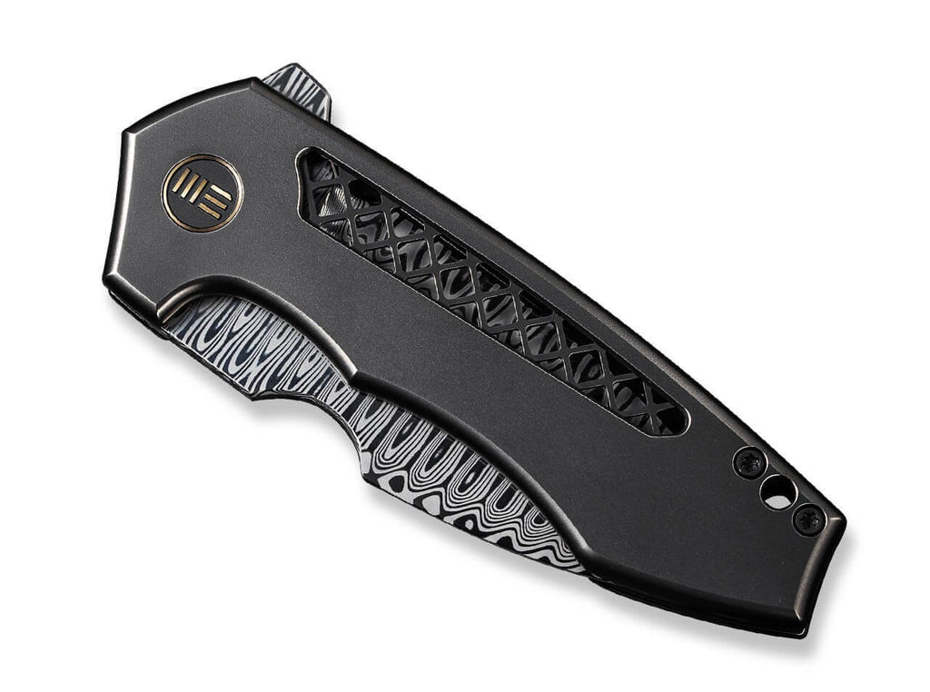 Harpen Titanium Grey Damascus