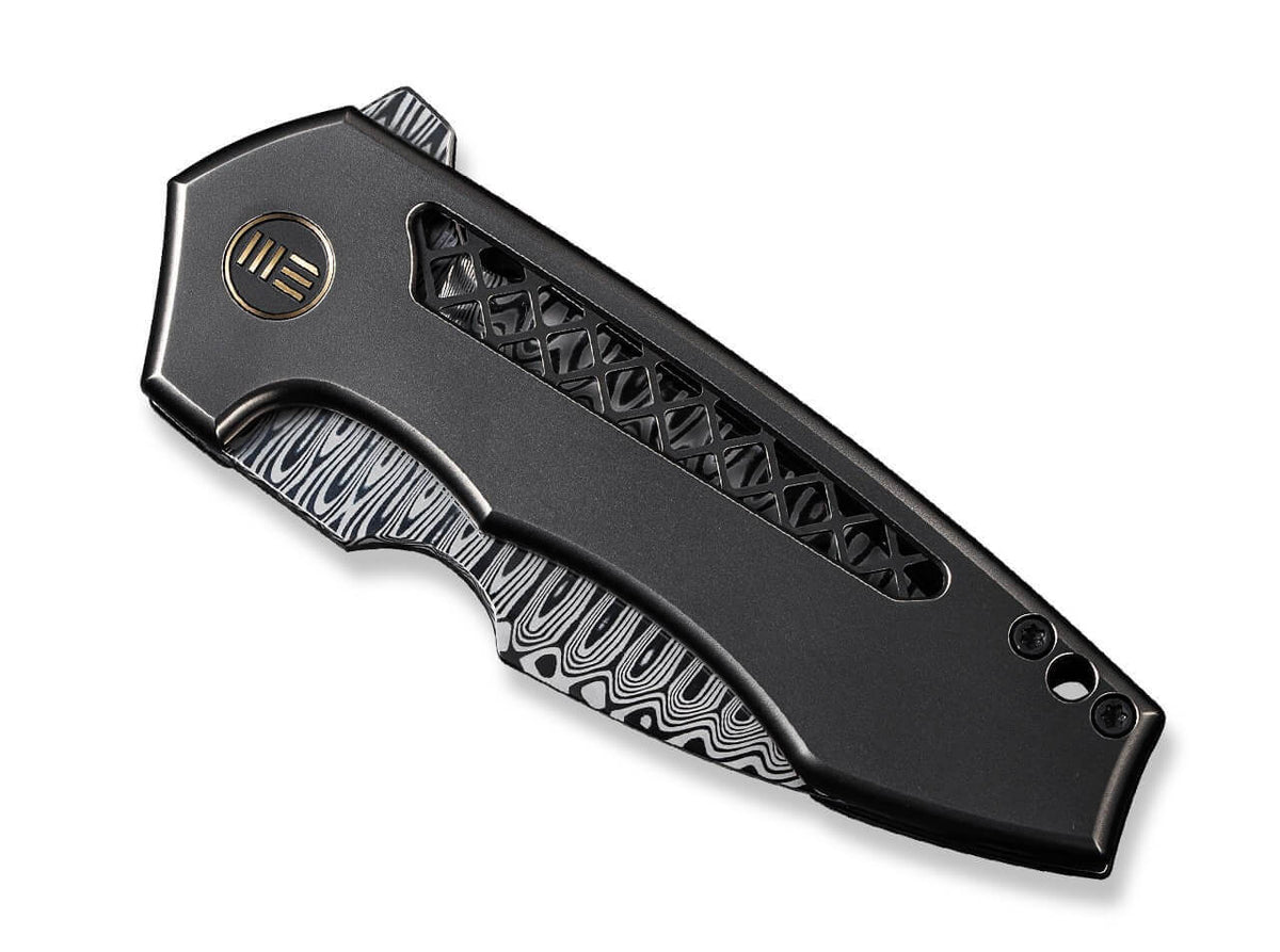 Harpen Titanium Grey Damascus