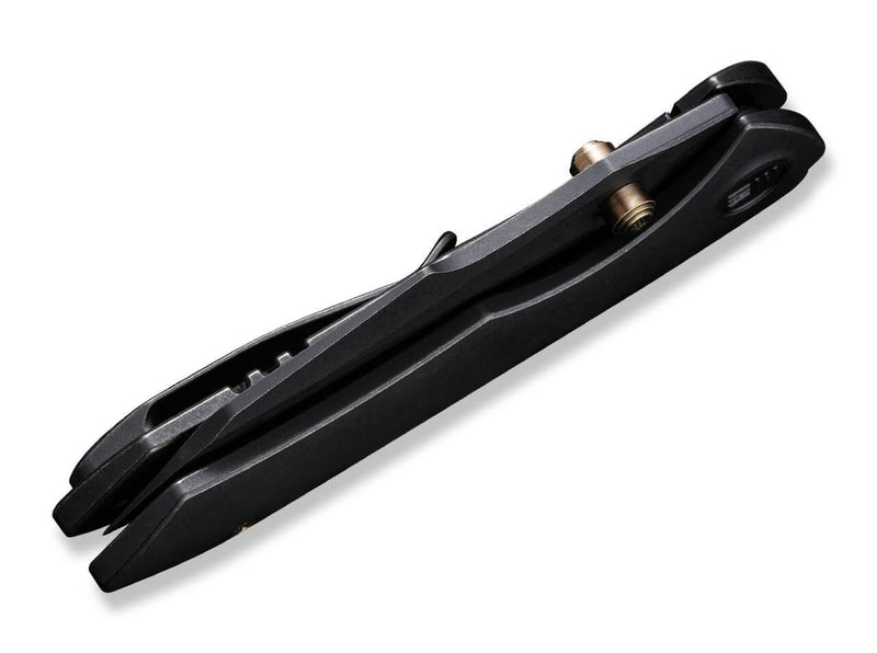 WE Knife High-Fin Titanium Black