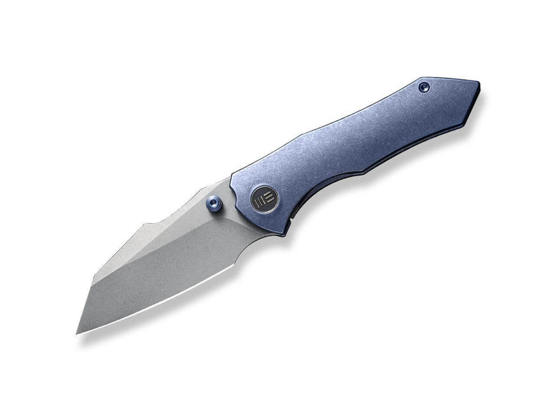 WE Knife High-Fin Titanium Blue