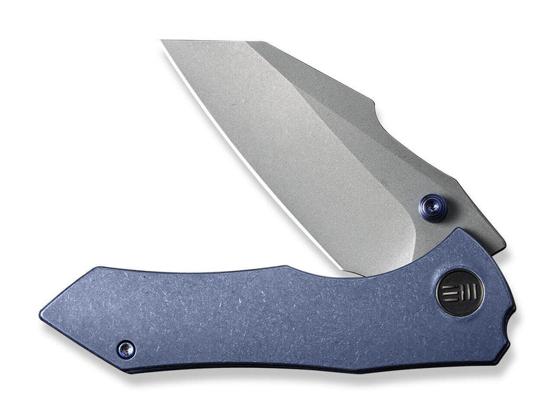 WE Knife High-Fin Titanium Blue