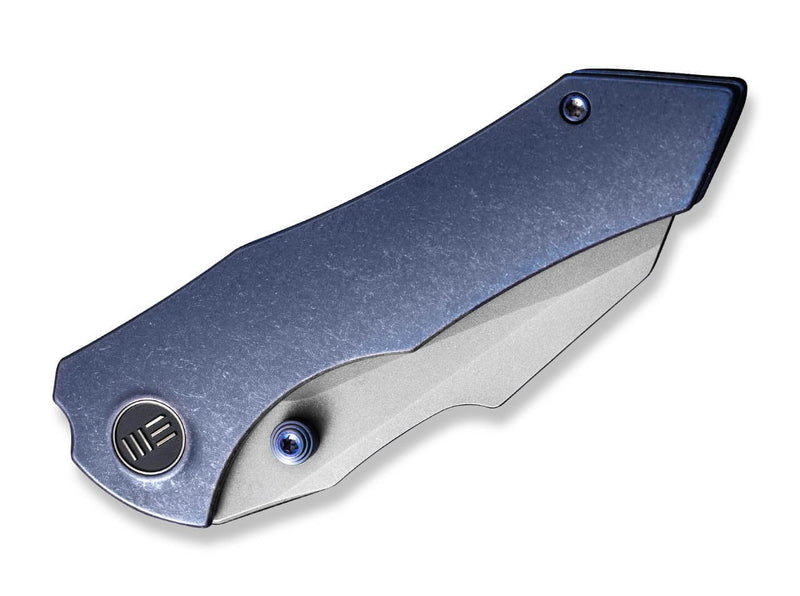 WE Knife High-Fin Titanium Blue