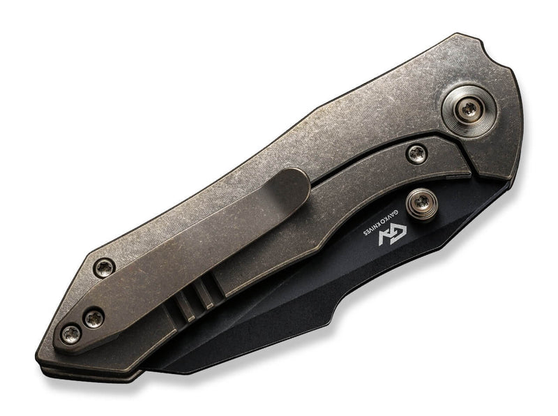 WE Knife High-Fin Titanium Bronze