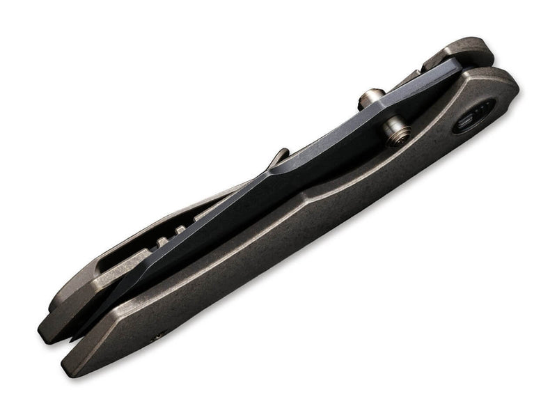 WE Knife High-Fin Titanium Bronze