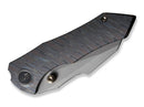 WE Knife High-Fin Titanium Grey Tiger Stripe