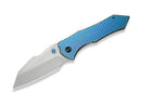 WE Knife High-Fin XL 20CV Titanium Blue & Purple