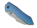 WE Knife High-Fin XL 20CV Titanium Blue & Purple