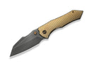 WE Knife High-Fin XL 20CV Titanium Gold