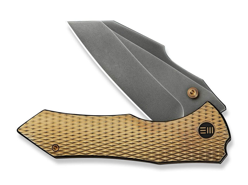 WE Knife High-Fin XL 20CV Titanium Gold