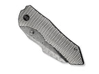 High-Fin XL Damascus Titanium Crystalized Gray