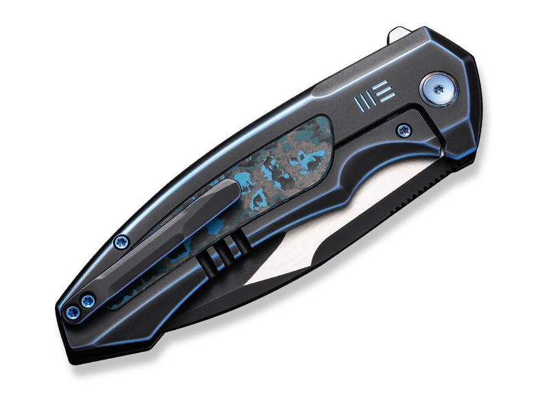 WE Knife Hyperactive Vanax Titanium Black Arctic Storm CF
