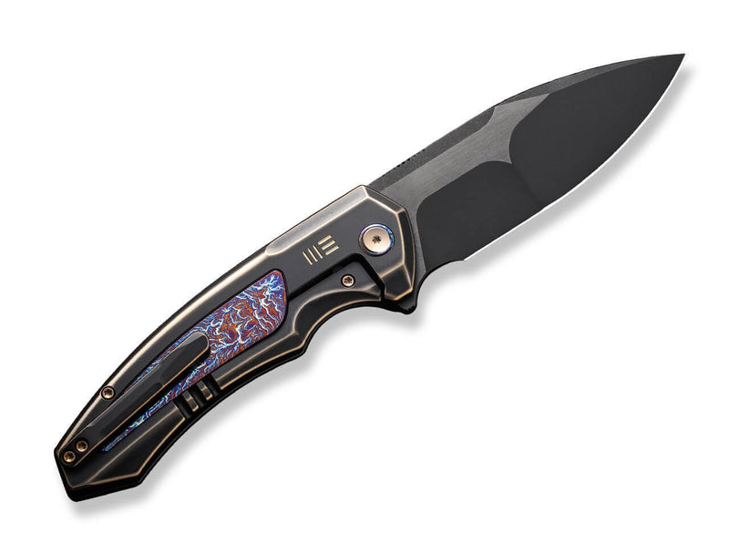 WE Knife Hyperactive Vanax Titanium Bronze & Black Flamed