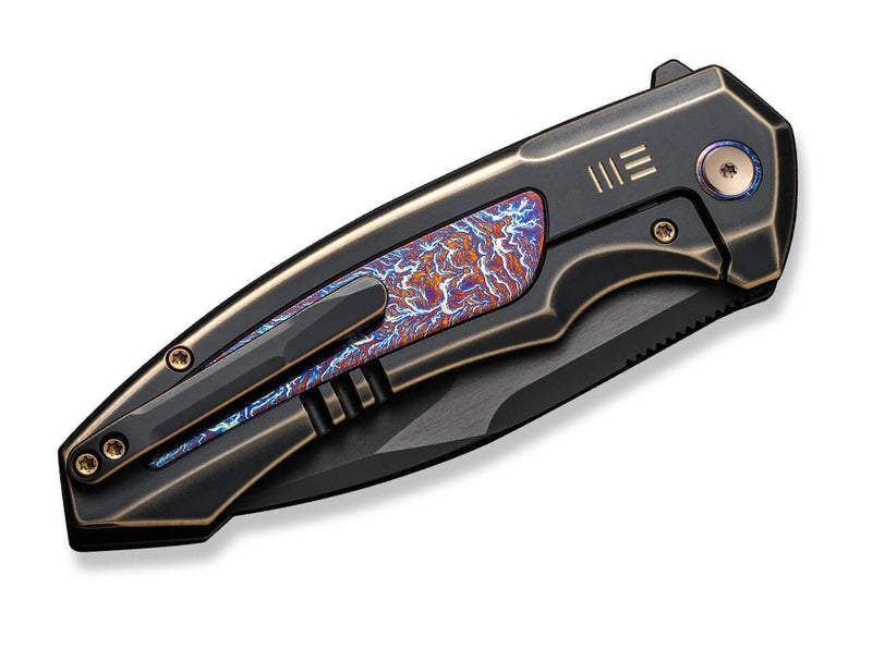 WE Knife Hyperactive Vanax Titanium Bronze & Black Flamed