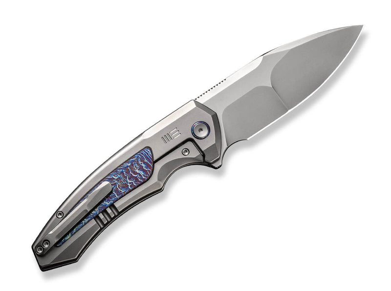 WE Knife Hyperactive Vanax Titanium Polished Flamed