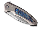 WE Knife Hyperactive Vanax Titanium Polished Flamed