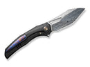 WE Knife Ignio Titanium Black Damascus