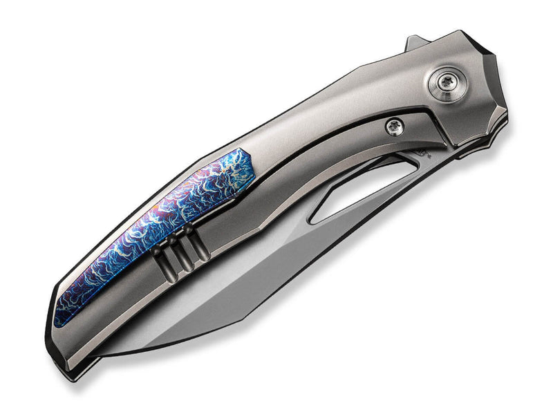 WE Knife Ignio Titanium Silver Bead Blasted