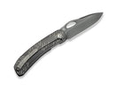 WE Knife Inmate 20CV Ti Polished Gray Satin Raindrops