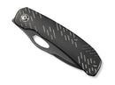 WE Knife Inmate 20CV Ti Polished Gray Satin Raindrops