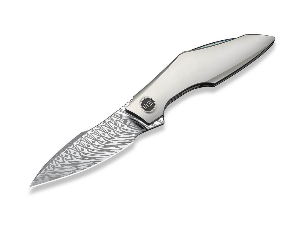 Krait Snake Damascus Grey Ti