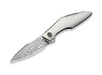 Krait Snake Damascus Grey Ti
