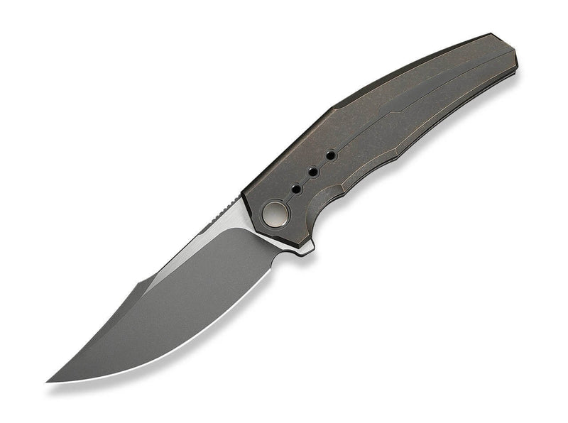 WE Knife Kyklos M390 Bronze Ti Gray Stonewashed
