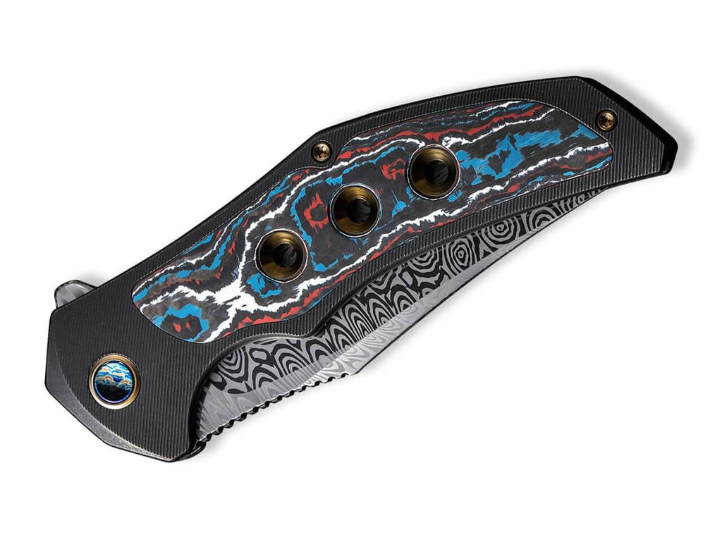 Magnetron Black Nebula Fat Carbon Damascus
