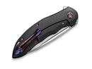 WE Knife Makani Titanium Black Copper Foil Carbon