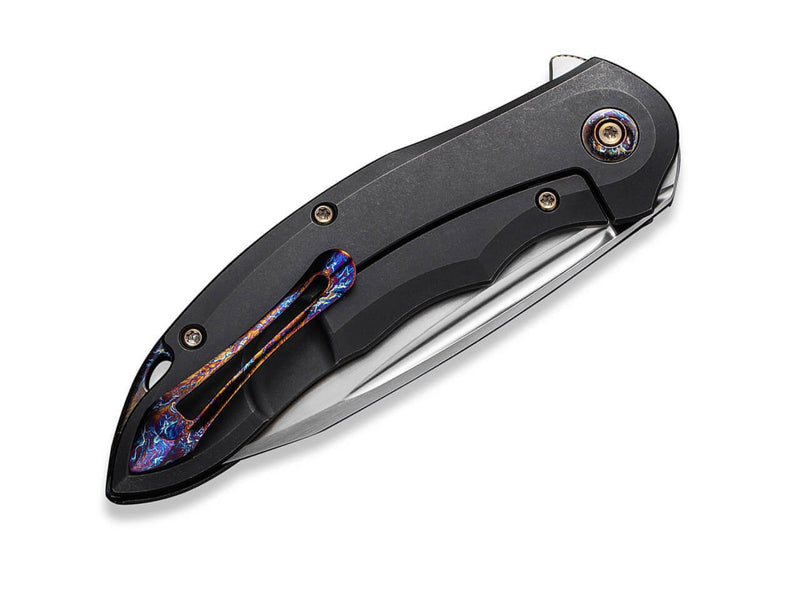 WE Knife Makani Titanium Black Copper Foil Carbon