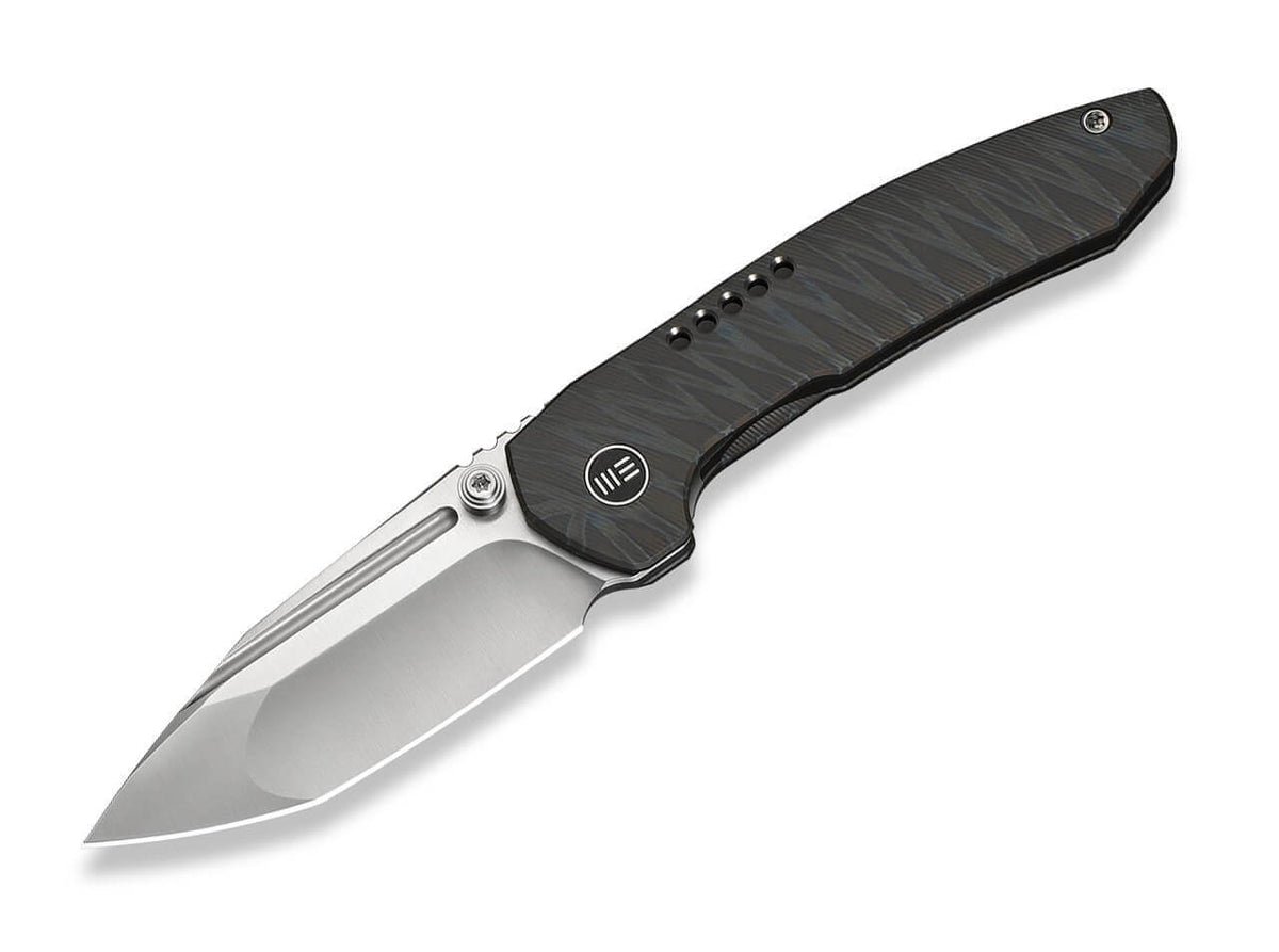 Micro Trogon M390 Flamed Ti Tiger Stripe