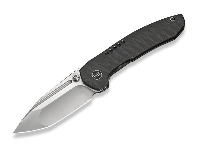 WE Knife Micro Trogon M390 Flamed Ti Tiger Stripe