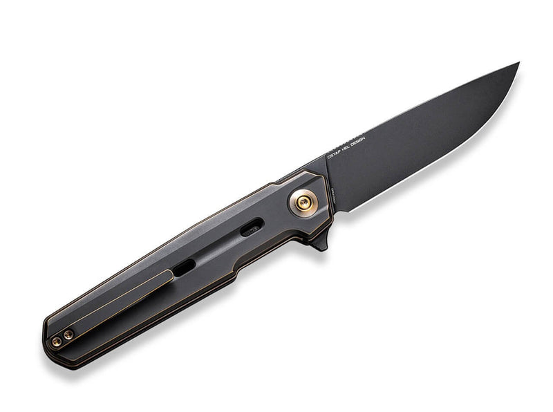 WE Knife Navo Bronze & Black Titanium