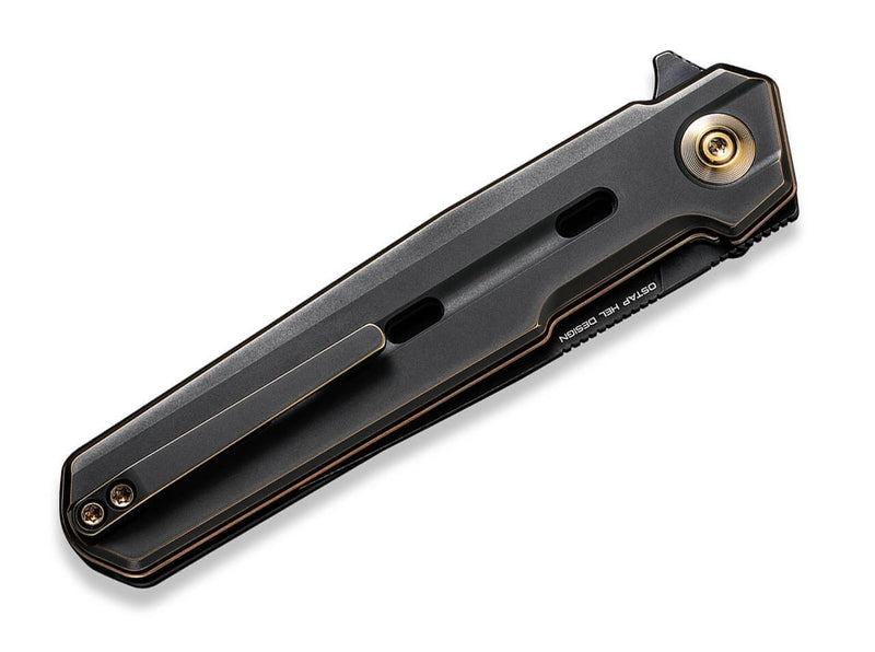 WE Knife Navo Bronze & Black Titanium