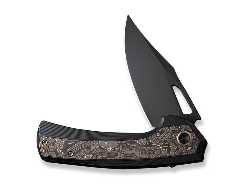 WE Knife Nefaris Ltd Titanium Black Copper Foil CF