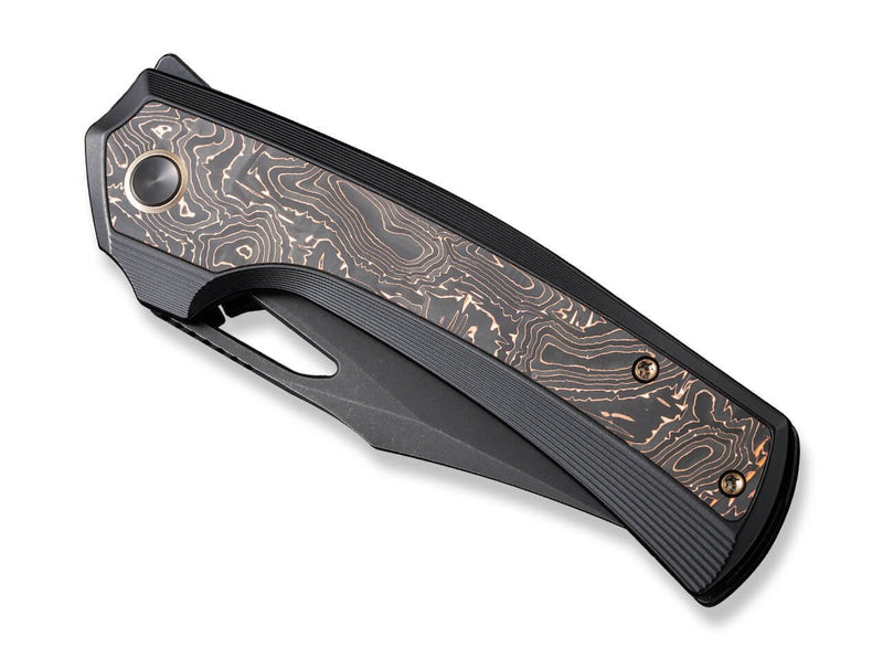 WE Knife Nefaris Ltd Titanium Black Copper Foil CF