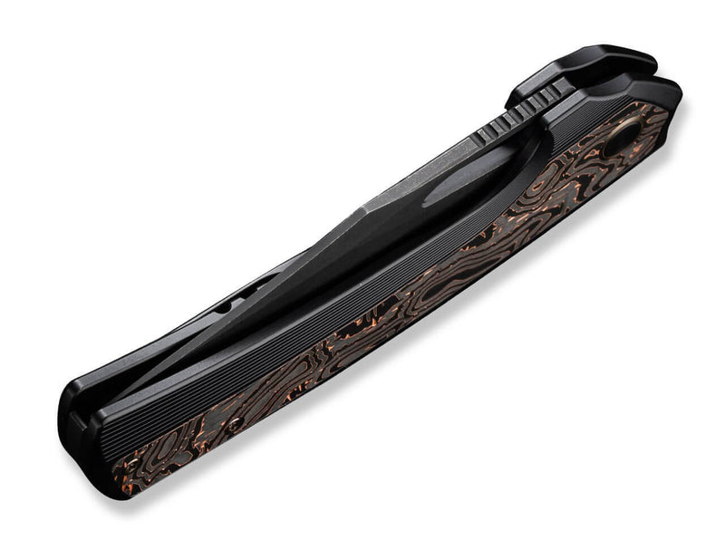 WE Knife Nefaris Ltd Titanium Black Copper Foil CF