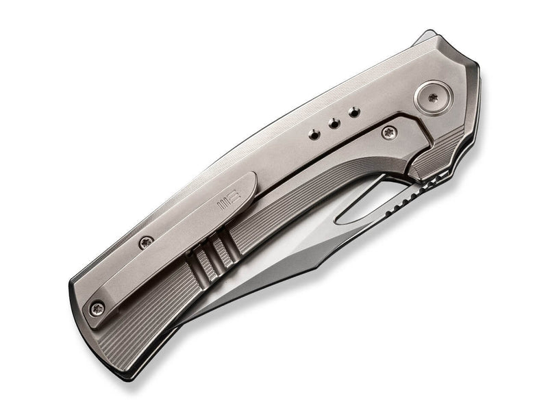WE Knife Nefaris Ltd Titanium Grey Aluminum Foil CF