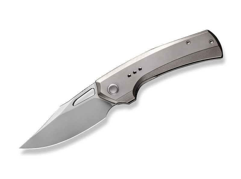 WE Knife Nefaris Ltd Titanium Grey Bead Blasted