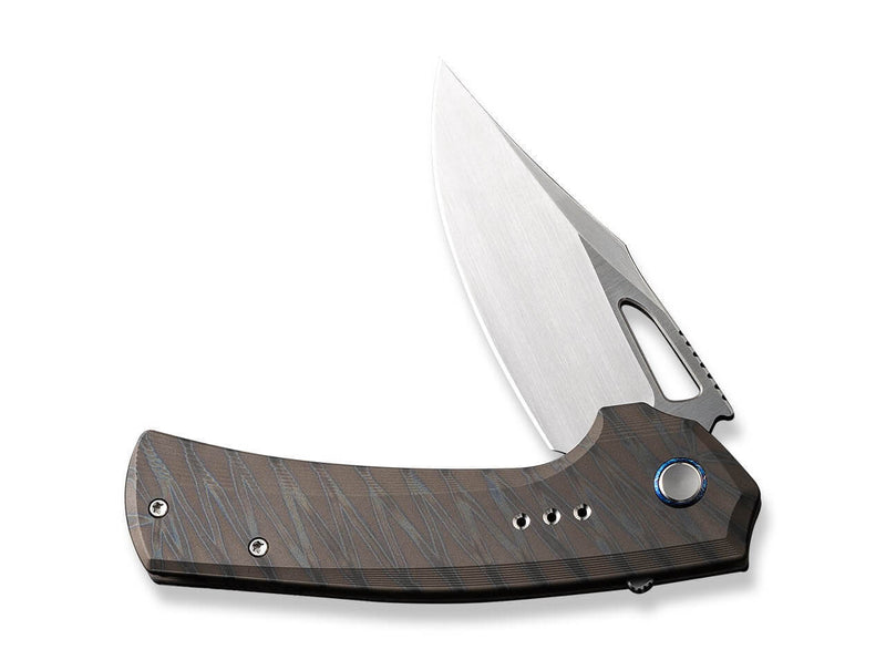 WE Knife Nefaris Titanium Tiger Stripe