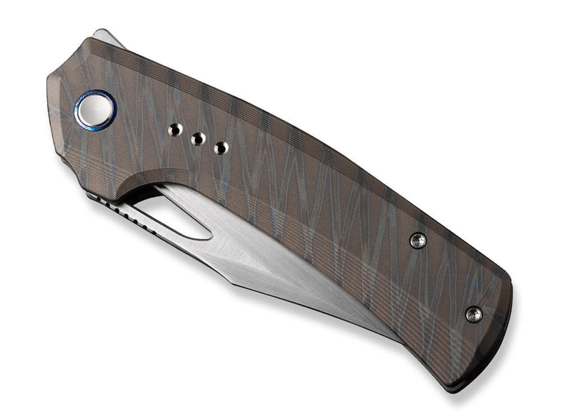 WE Knife Nefaris Titanium Tiger Stripe