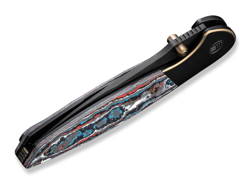 WE Knife Nitro OG Titanium Black Nebula Fat Carbon