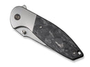 WE Knife Nitro OG Titanium Grey Marble CF