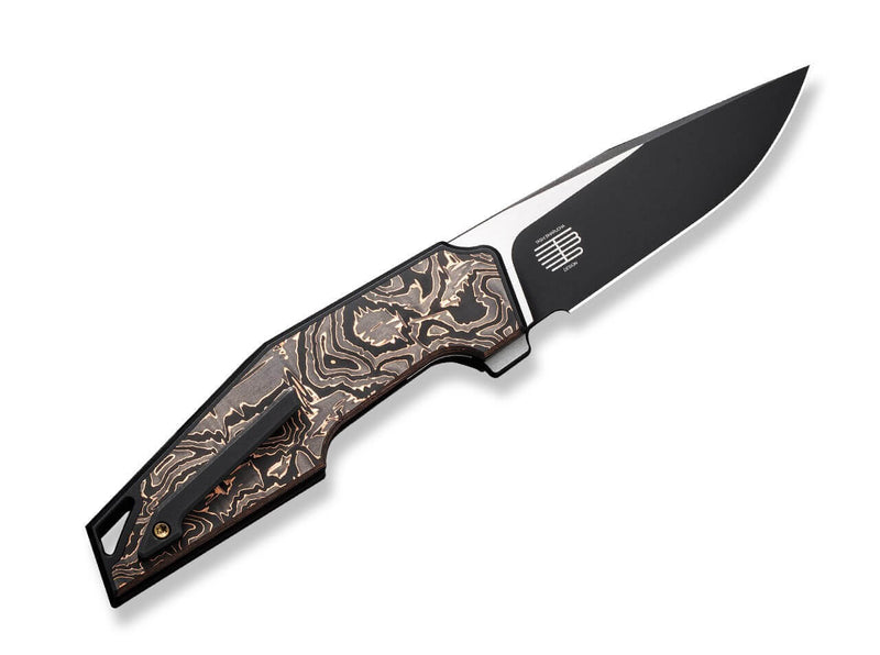 WE Knife OAO Titanium Black Copper Foil CF