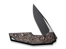 WE Knife OAO Titanium Black Copper Foil CF
