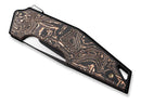 WE Knife OAO Titanium Black Copper Foil CF