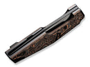 WE Knife OAO Titanium Black Copper Foil CF