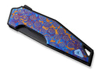 OAO Titanium Black Timascus Purple Golden Blue