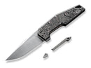 WE Knife OAO Titanium Grey Aluminum Foil CF