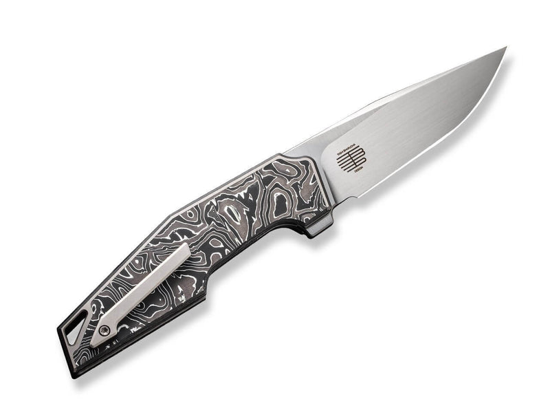 WE Knife OAO Titanium Grey Aluminum Foil CF
